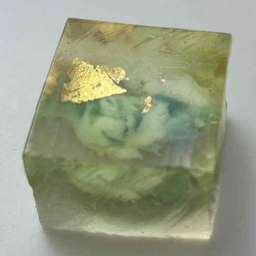 Individual Jasmine Botanical Jelly with handcrafted edible floral artwork